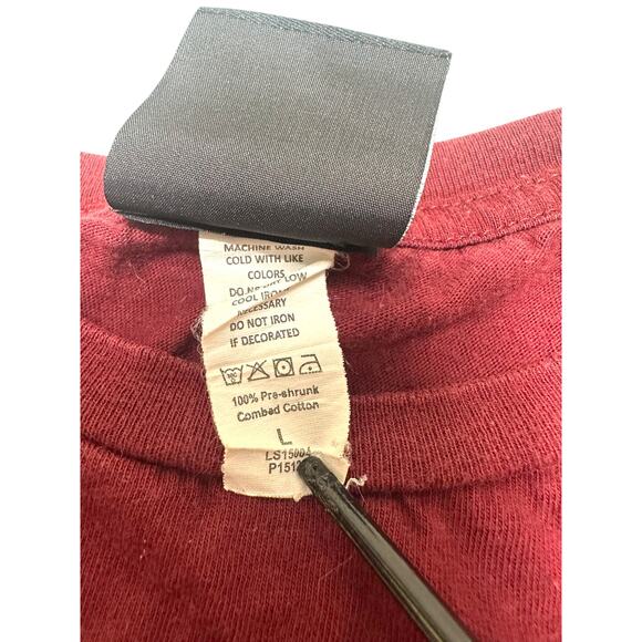 Thrasher Maroon Magazine Skateboarding Short Sleeve Size Large - Picture 7 of 7